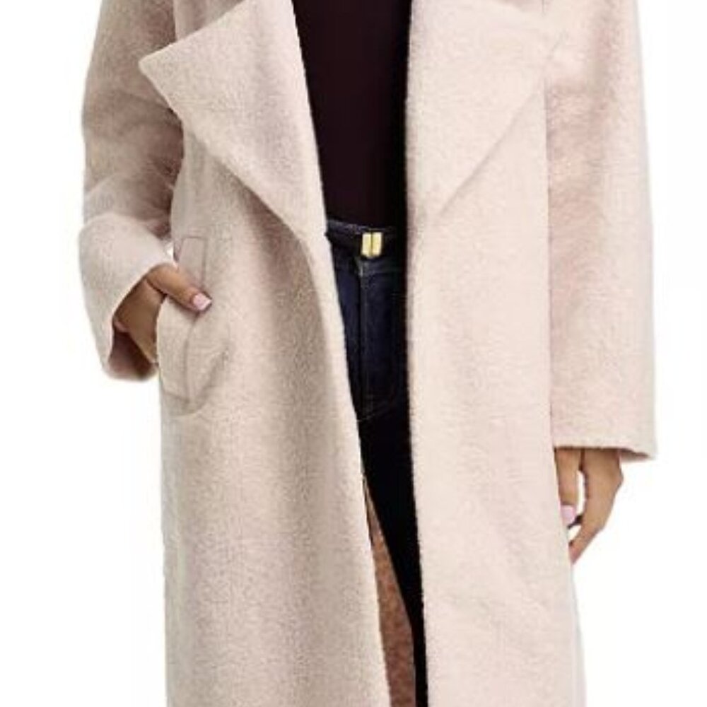 Brand New - Pink Spring Boucle Coat